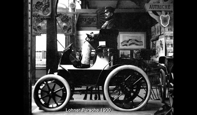 Lohner-Porsche 1900-1901 with electric hub wheel drive 2
